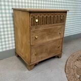 Oak bedside table (refurbished)