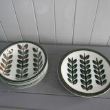 Lot 10 Rambouillet model plates Boch Belgium