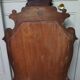 Antique Baroque Wall Mirror in Carved Mahogany