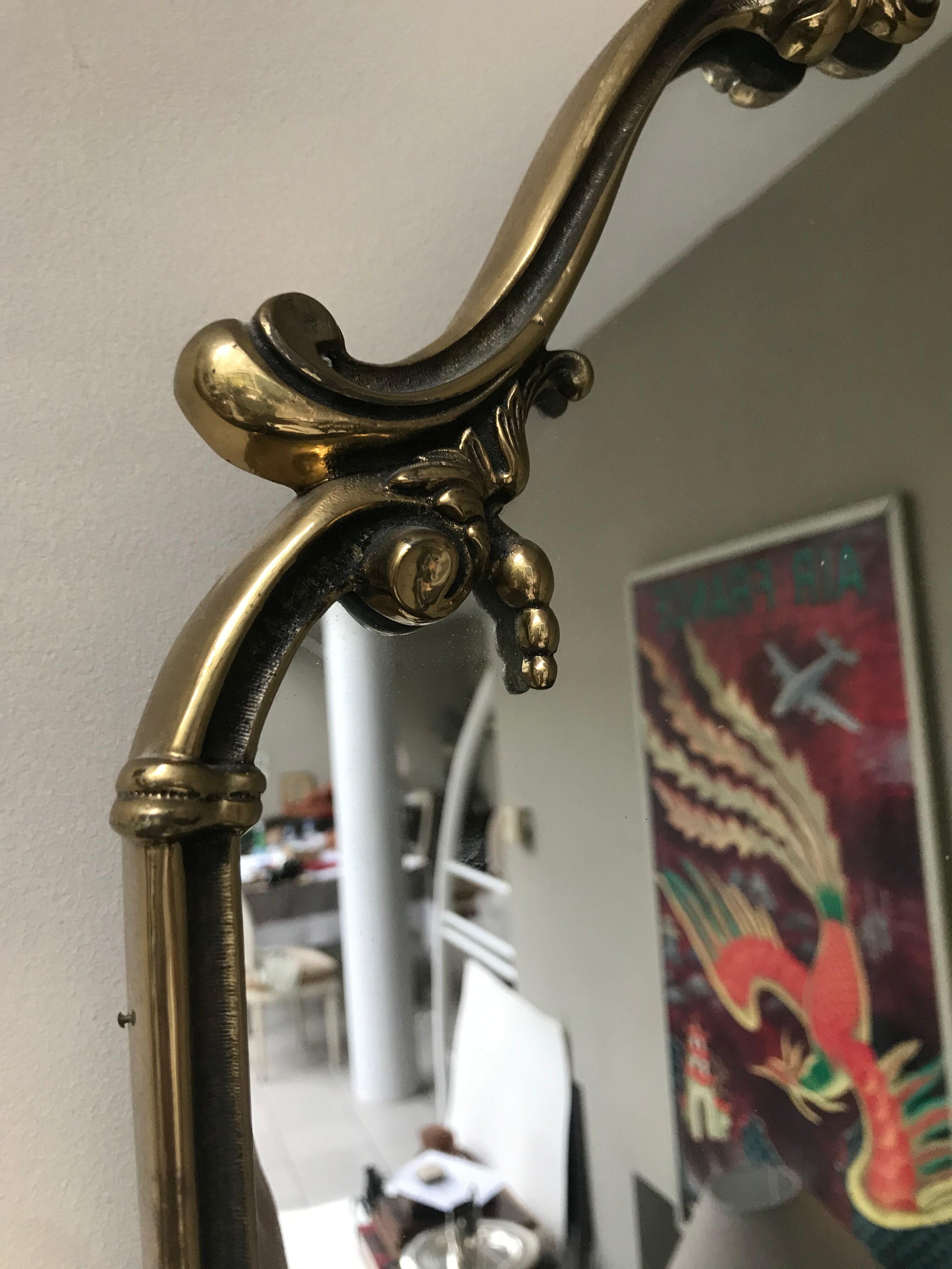 Louis XV style mirror