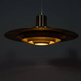 Mid-Century  Large Ceiling Lamp Model P700 by Preben Fabricius & Jørgen Kastholm for Nordisk Solar,