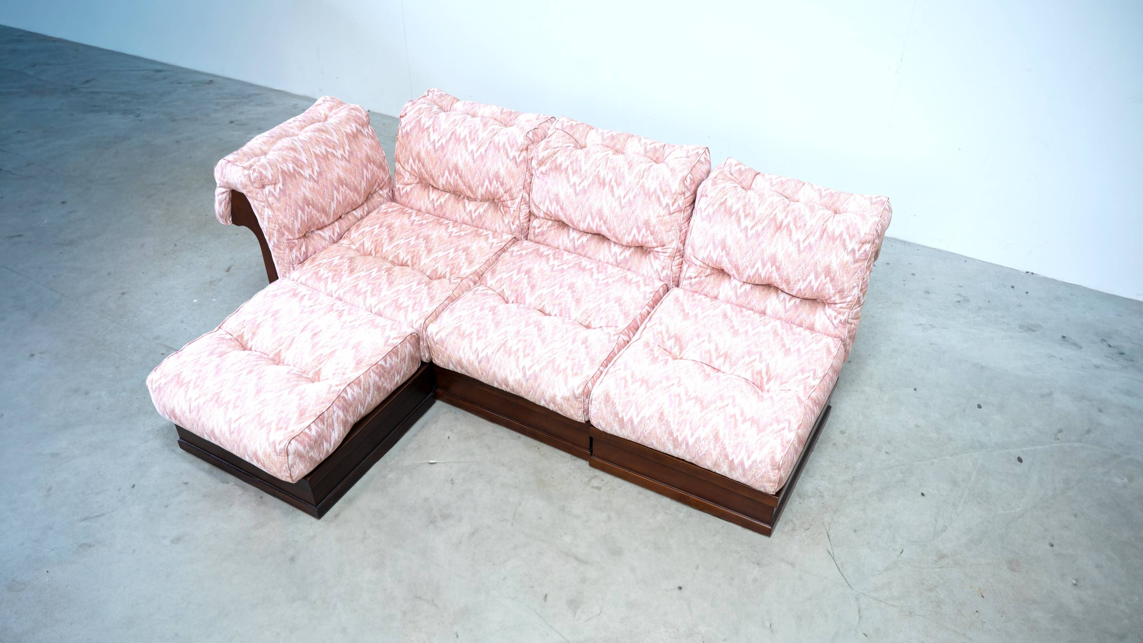 Modular sofa by Luciano Frigerio