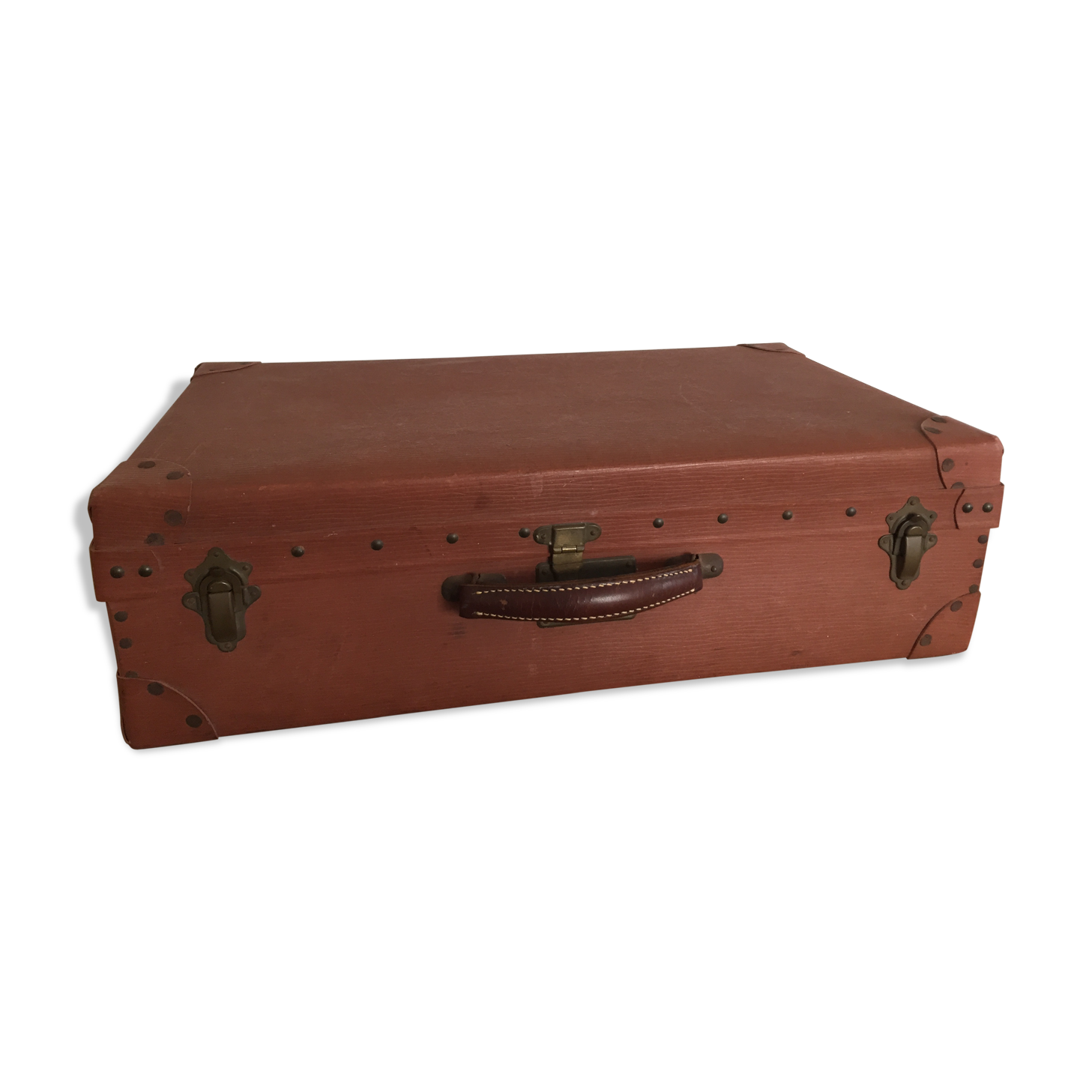 Large old suitcase, vintage