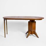 Round dining table, 1940s