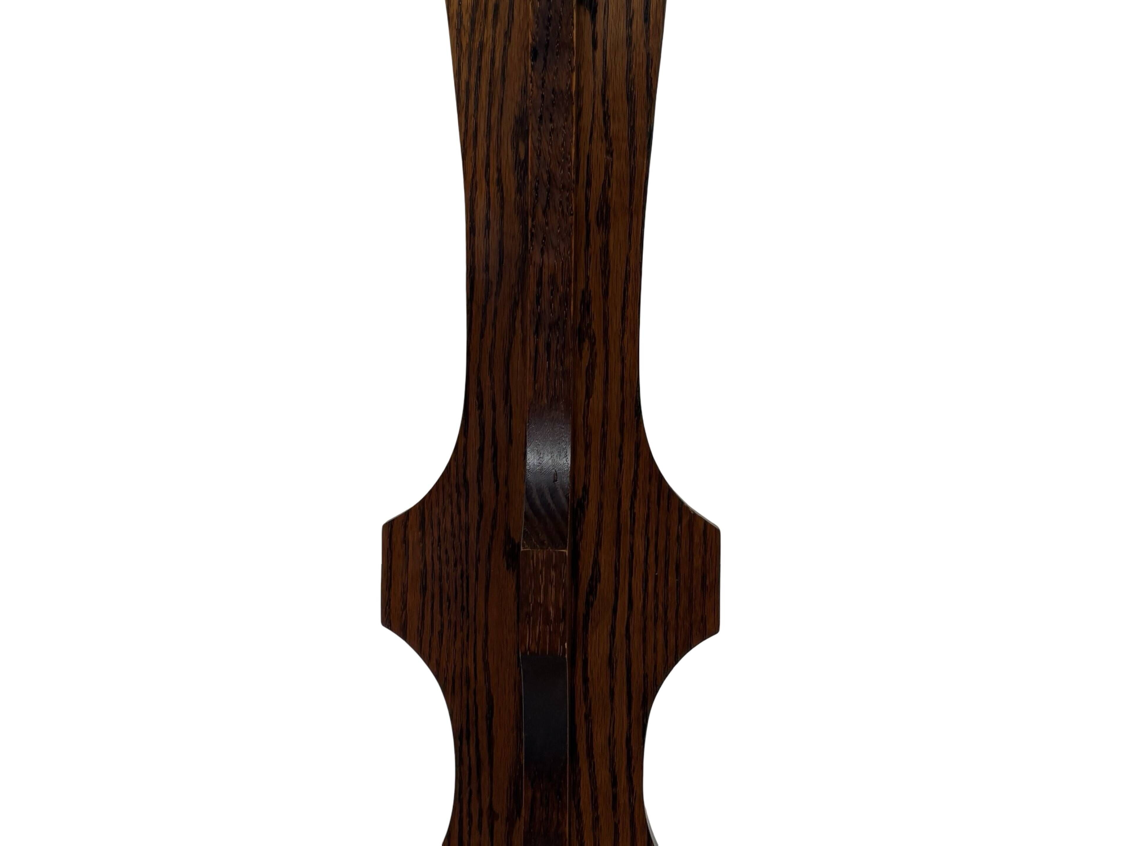 Vintage Plant Stand Side Table Oak Design minimalist