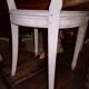 Lot Louis XV medallion chairs canned