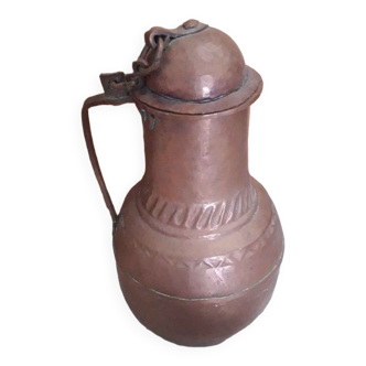 Copper pitcher