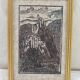 Lithograph print signed Herte landscape view 90/250