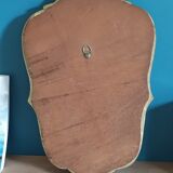 Baroque mirror gilded solid wood frame