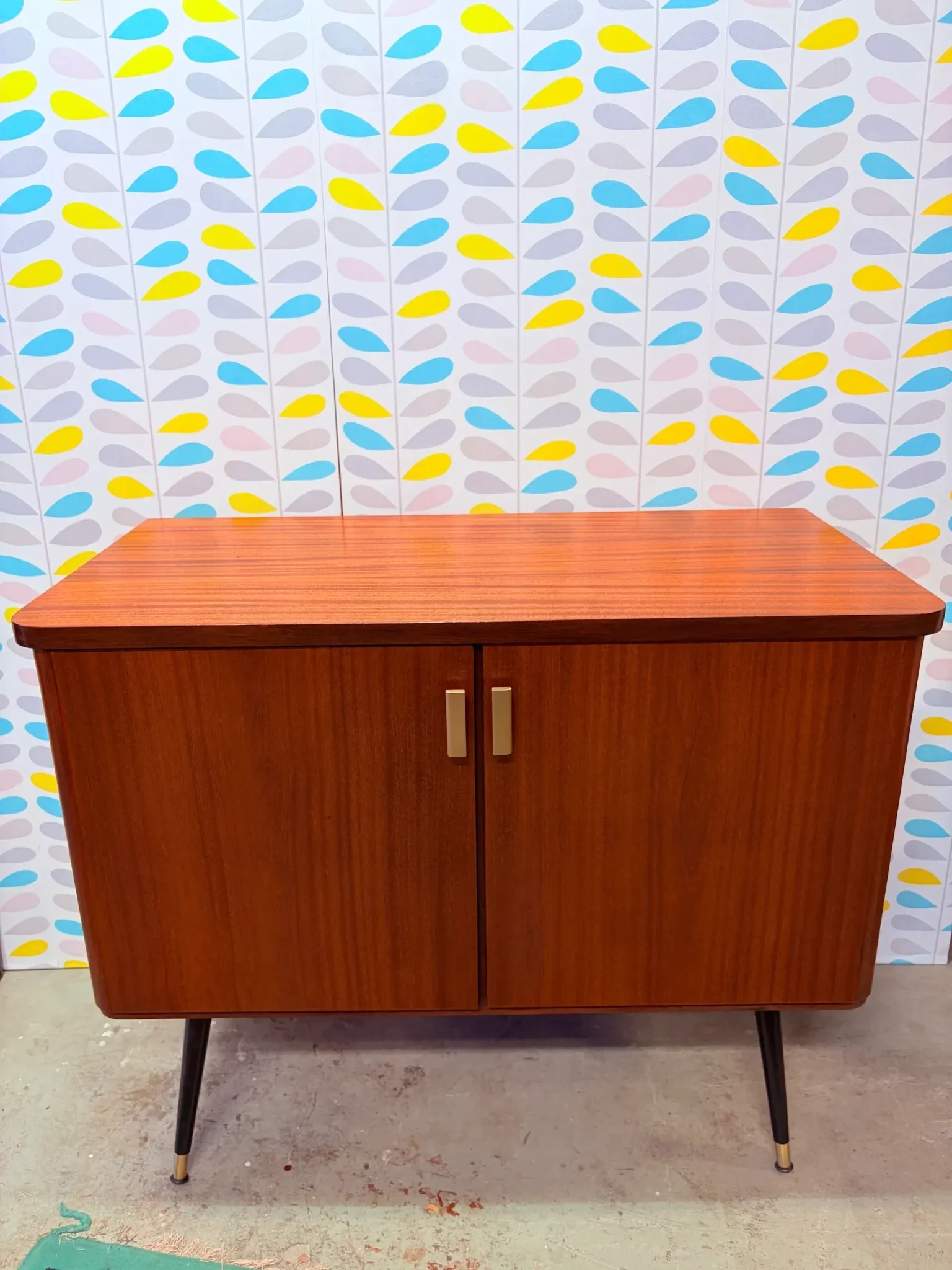 Mid-century cabinet, mahogany