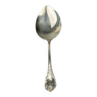 Christofle Marly ice cream serving spoon, silver-plated, new from the 1980s.