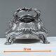 Jardinière en Bronze argenté, Victor Saglier, Art Nouveau – Fin XIXème