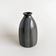 Black mid-century vase from West Germany
