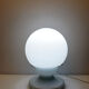 Large Opaline Blown Glass Lamp, 1970s
