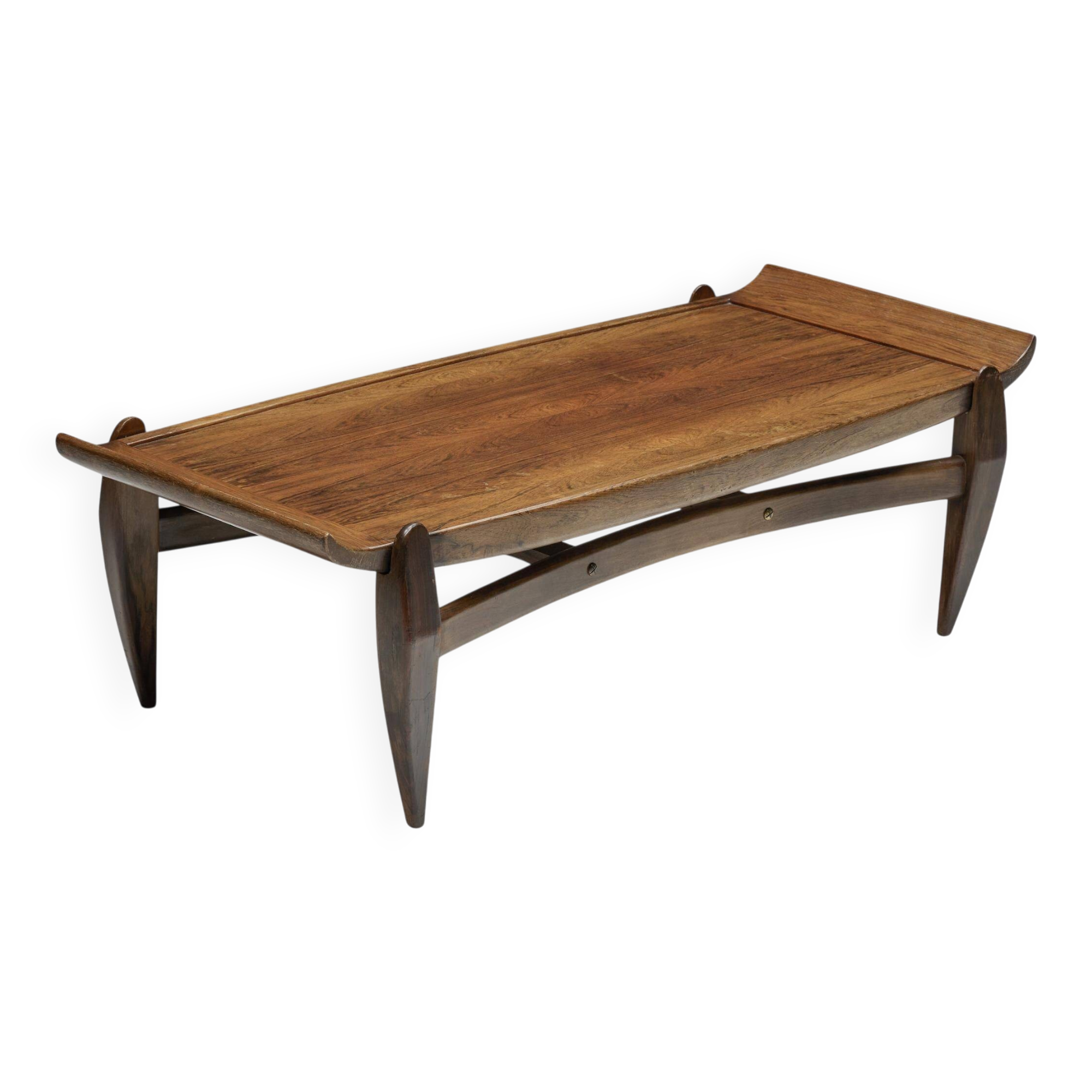 Table basse moderne brésilienne de Jean Gillon, Brésil, années 1960