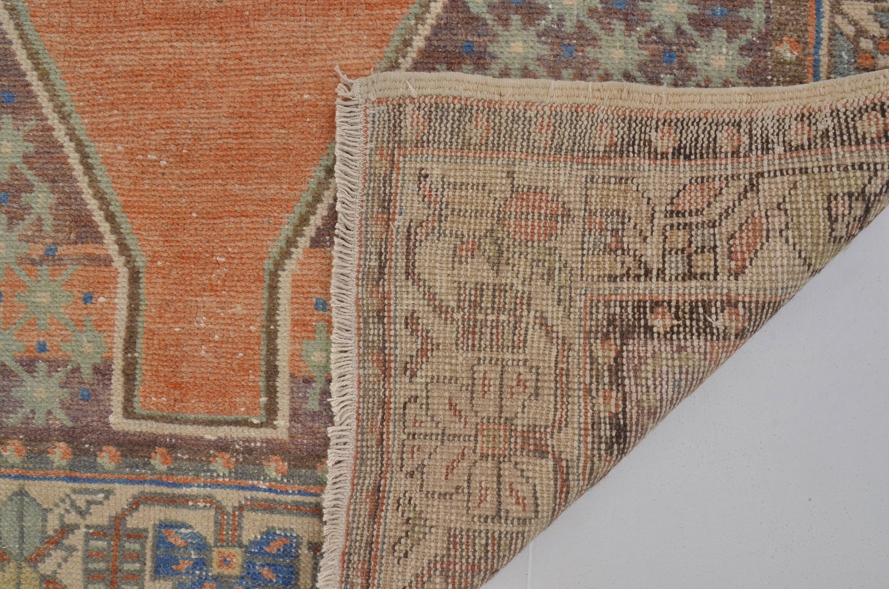 Oushak Anatolian Floral Rug sku 2413