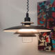 Suspension scandinave noire