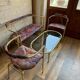 Mid-Century Modern Lounge Set in Brass, 1960s, Set of 4