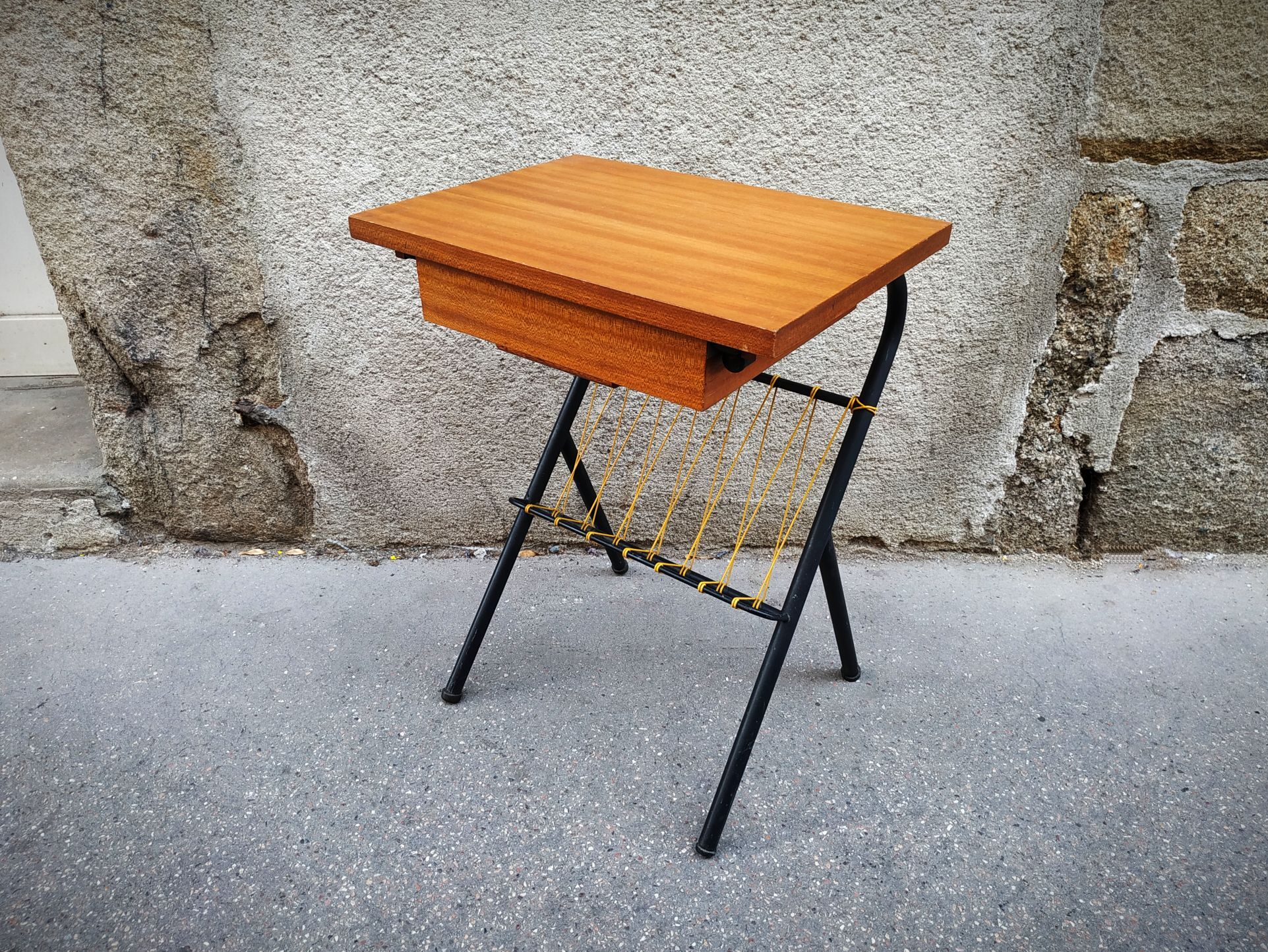 Scandinavian side table 1960's