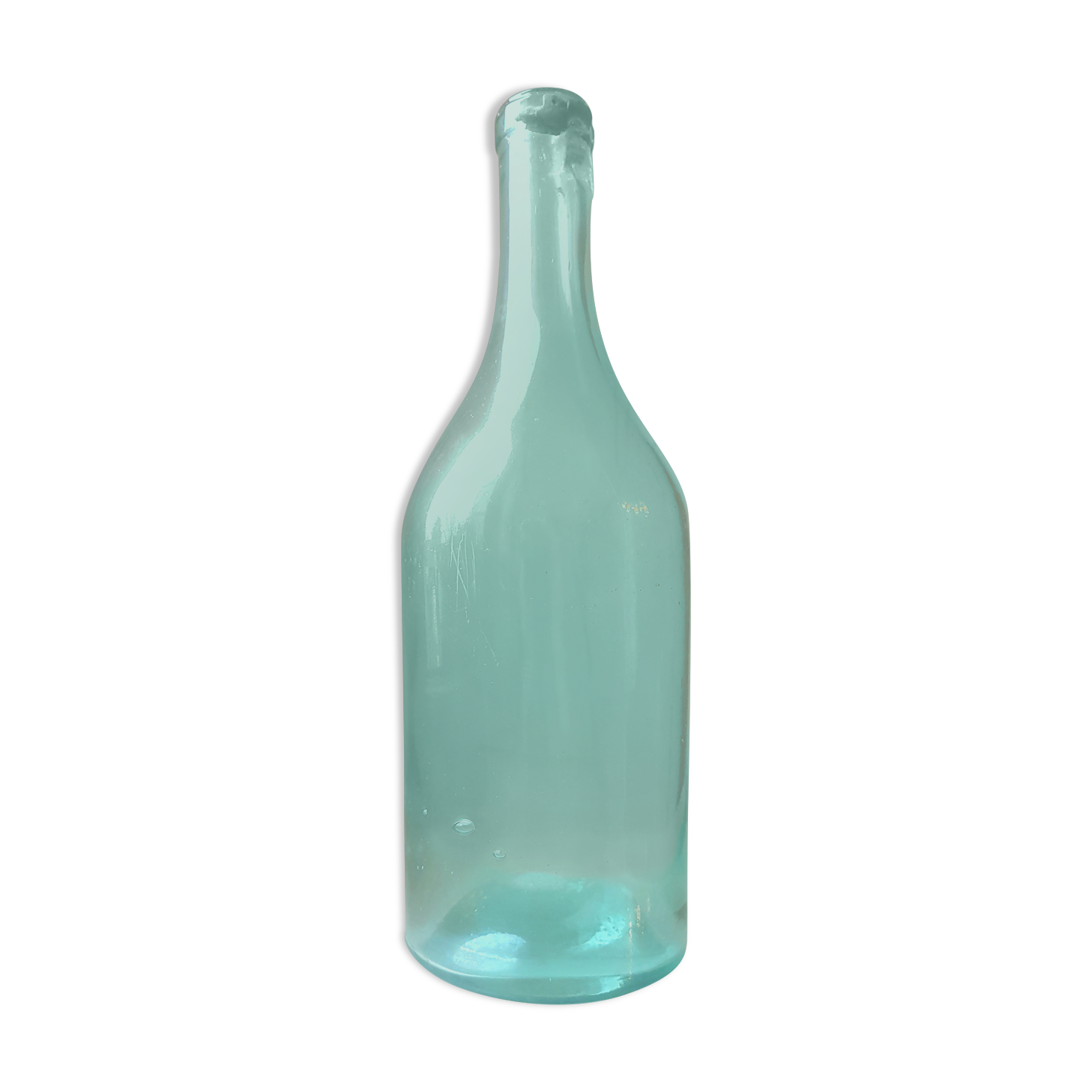 Blown glass bottle