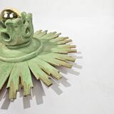 Sunburst wall lamp