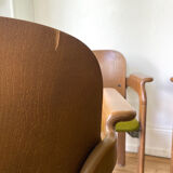 Set of 4 Armchairs by Bruno Rey for Dietiker 1970