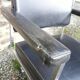 OEM Strafor 60s office chair in leatherette and chrome metal