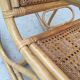 Rocking chair children wooden, rattan and canning circa 60/70