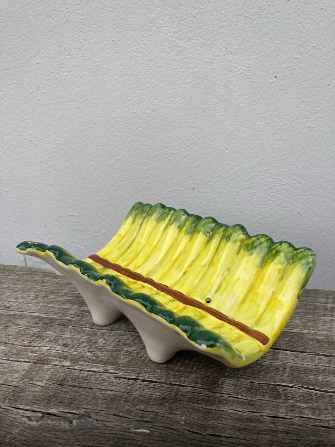 Asparagus slushie dish