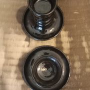 Jean Garillon art deco candle holders