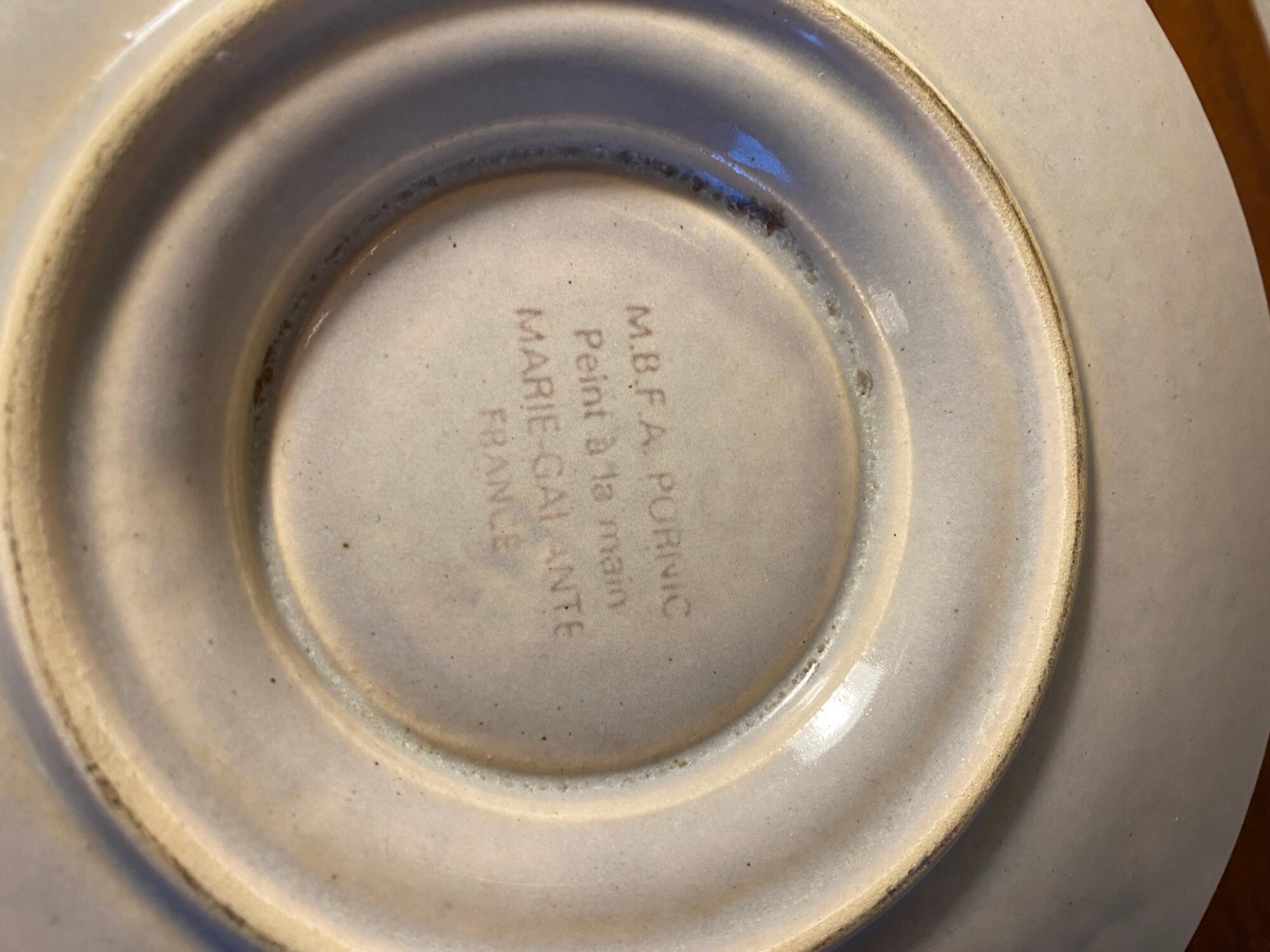 Saucière M.B.F.A. Pornic