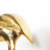 Hollywood Regency Brass & Marmble Umbrella stand