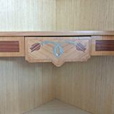 Wall cabinet with inlays, corner cabinet