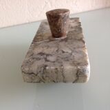 Blotter stamp in gray vintage marble 40s-50s