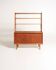Scandinavian teak bookcase with writing desk, 1960s