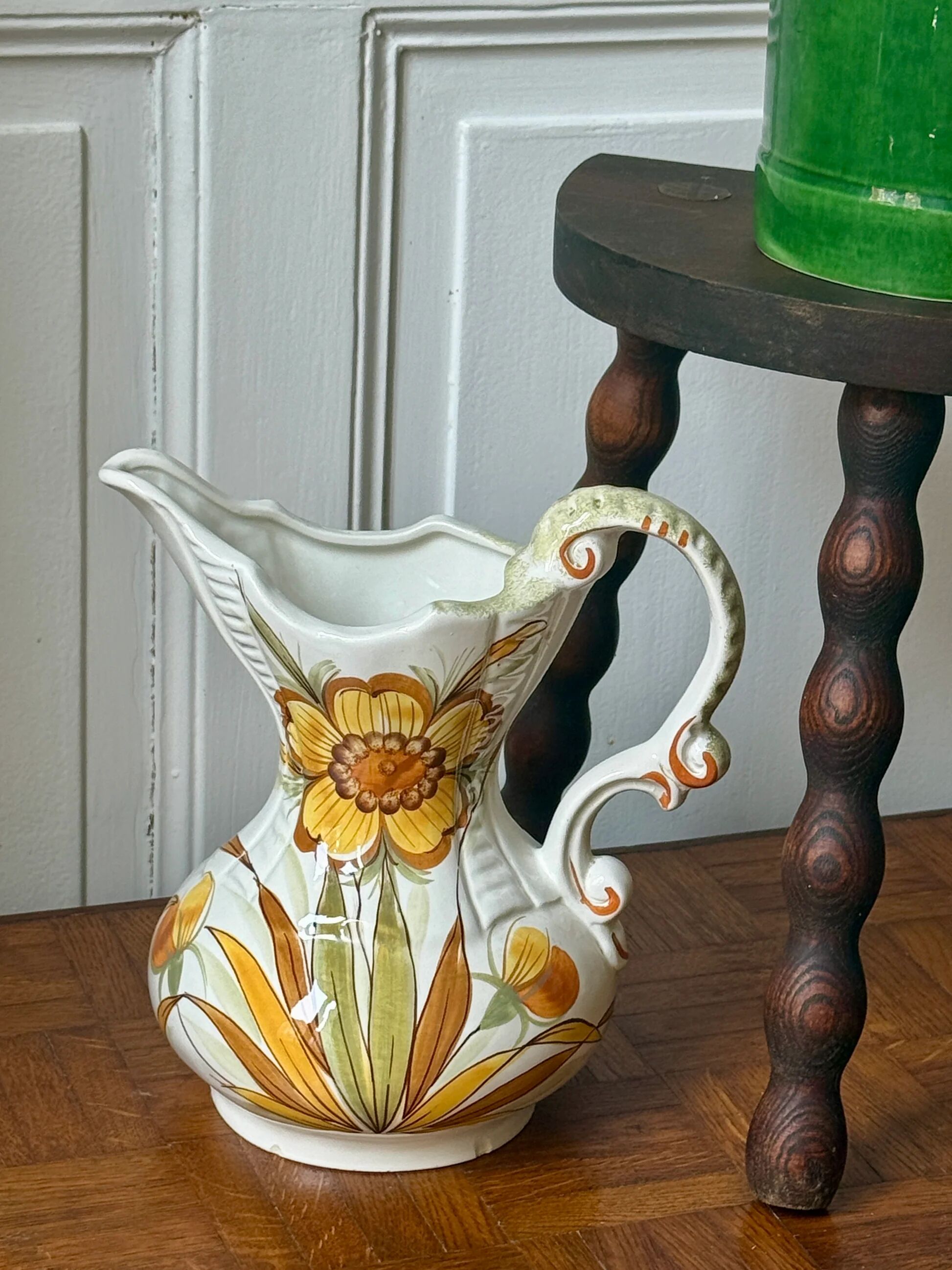 Pichet en céramique italienne Bassano