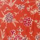 Floral printed tablecloth with border - Linvosges - cotton - 140x150 cm