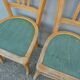 2 chaises de bistrot vintage