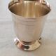 Timbale - Silver Metal Towel Round - Christofle Galia