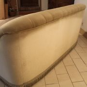 vintage velvet convertible sofa himolla