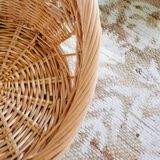 Pair of Vintage Wicker Armchairs for Children