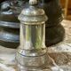 Silver-plated metal pepper mill by Christofle - early 20th century
