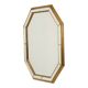 Grand miroir octogonal Deknudt, style Hollywood Regency