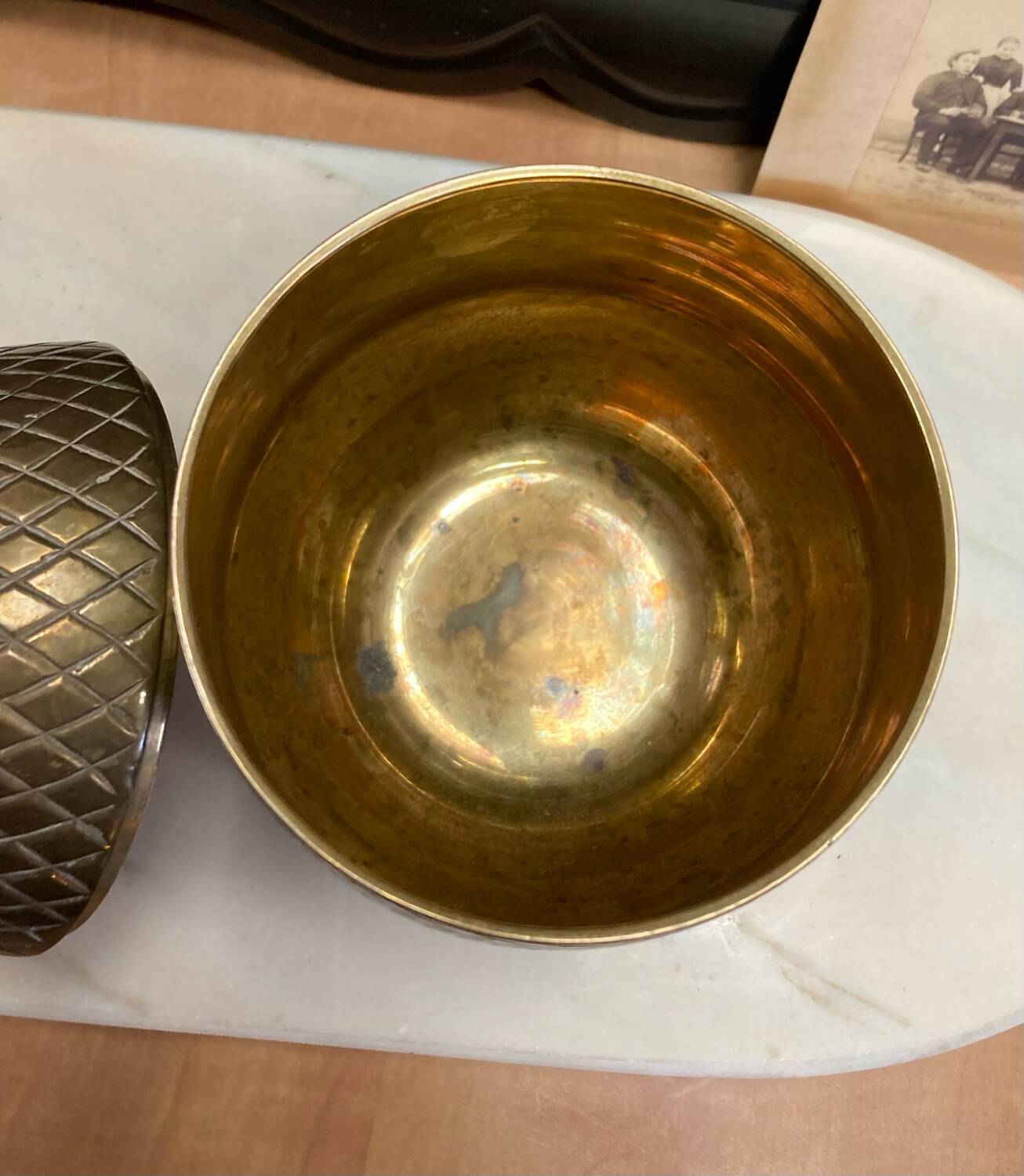 Brass Pineapple Ice Bucket