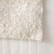 Thick white carpet - 65 x 120 cm