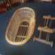 Rattan cradle toy