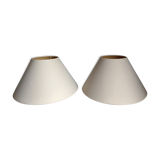 Lot de 2 abat-jours pour les pieds des lampes Chaumette
