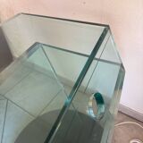 Meuble tv pivotant en verre roche bobois modèle jazz