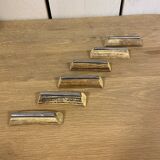 Set of 6 knife holders