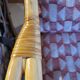 Vintage - Set of 2 woven rattan, bamboo and wood armchairs - Natural colour - 1980s